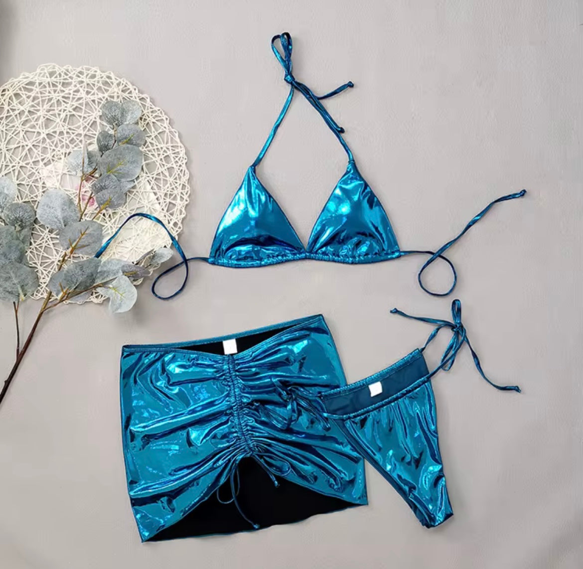 Blue 3 Piece